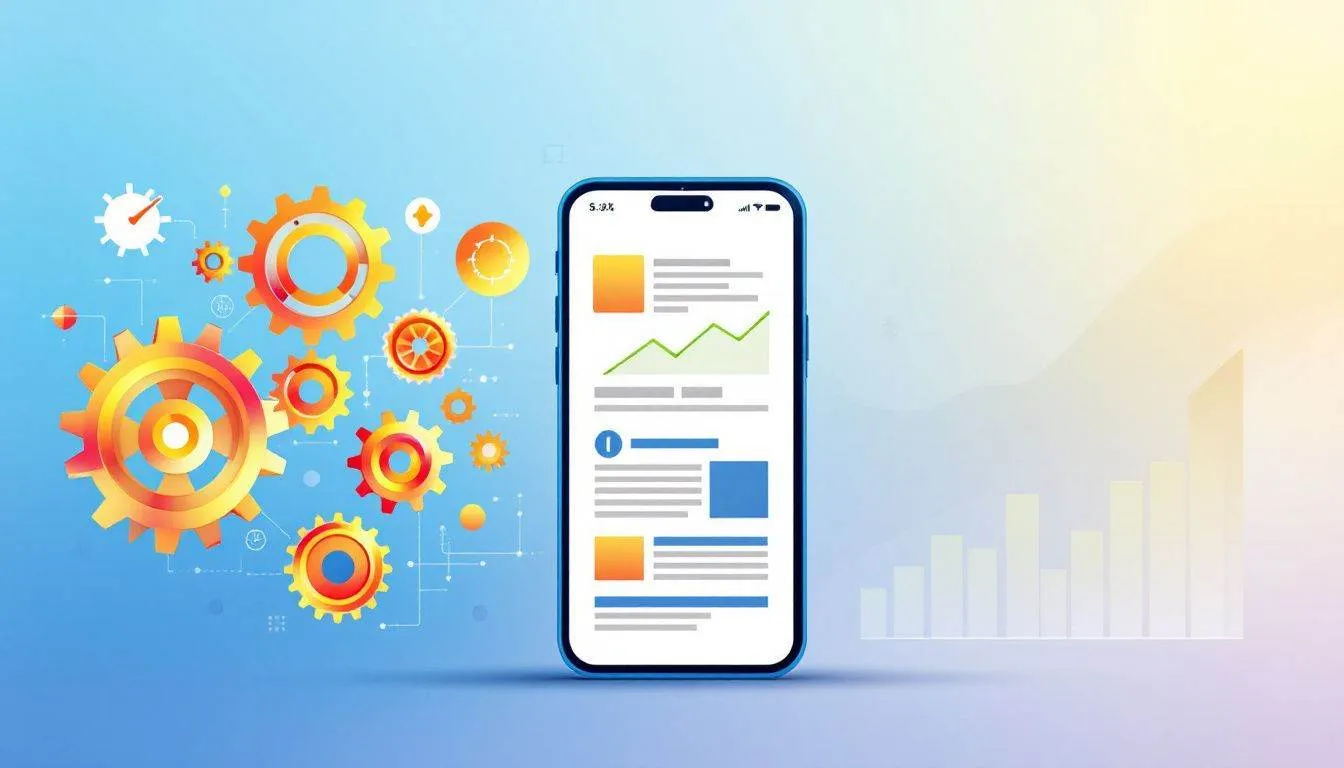 Eine Darstellung der mobilen Optimierung und ihrer Bedeutung für die Nutzererfahrung.